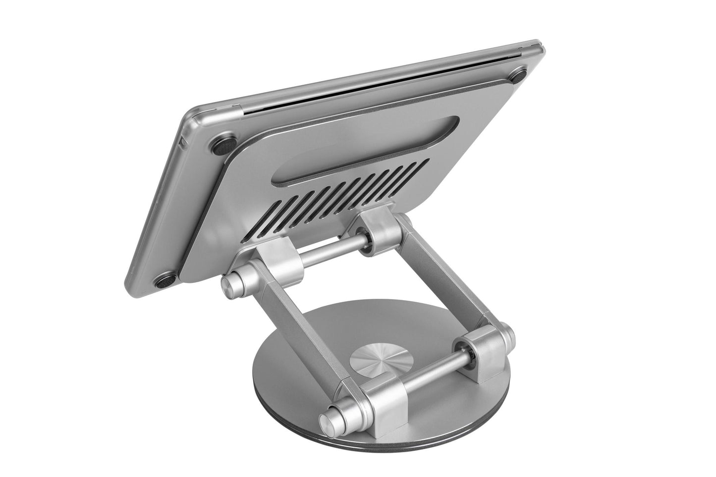Adjustable Aluminium Laptop Stand – Ergonomic Foldable Desk Holder for Notebooks & Tablets